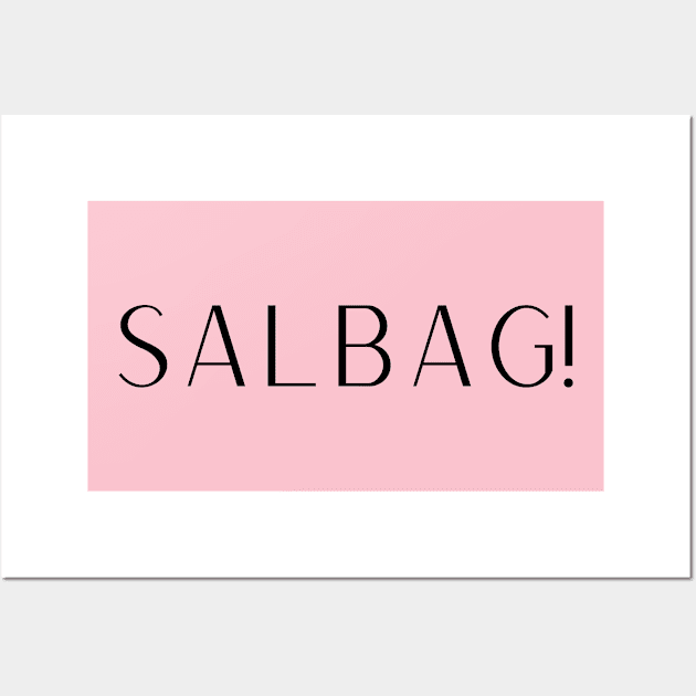 Filipino Ilocano Expression : Salbag Wall Art by CatheBelan